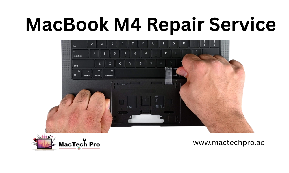 Component-level MacBook M4 logic board repair in Dubai
