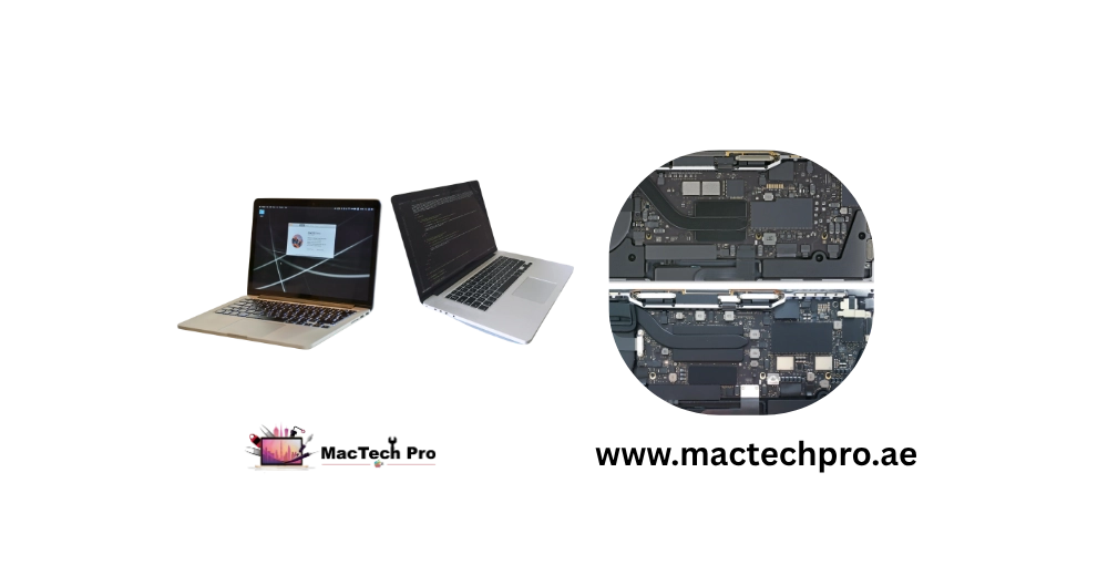 MacTech Pro courier collecting a MacBook for free insured same-day pickup across Dubai