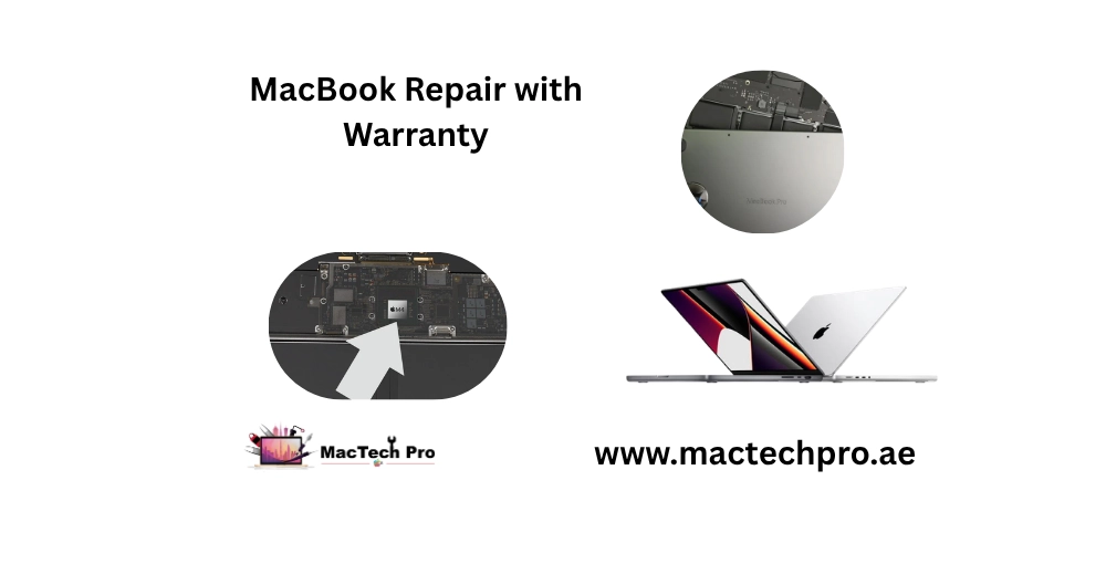 MacBook repair warranty in Dubai — every repair quality-tested and backed by a written warranty card, MacTech Pro